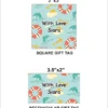 Sea Gift Tag by Happy Nest