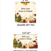 Christmas Gift Tag by Happy Nest