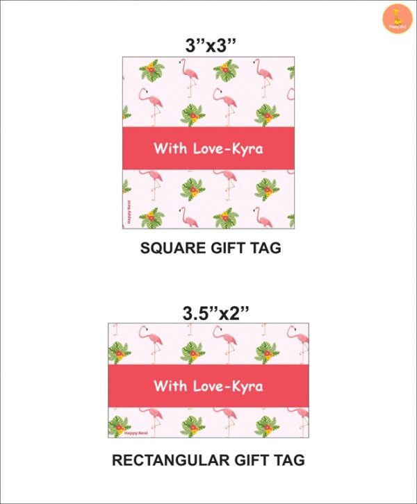 Bird Gift Tag by Happy Nest
