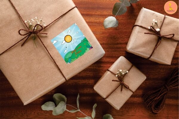 Sunrise Gift Tag by Happy Nest