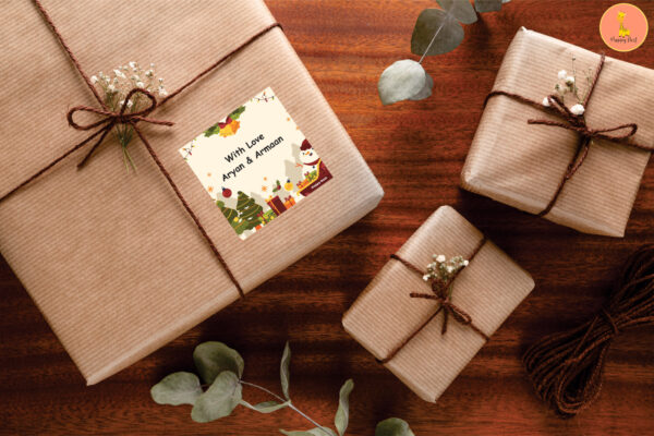 Christmas Gift Tag by Happy Nest