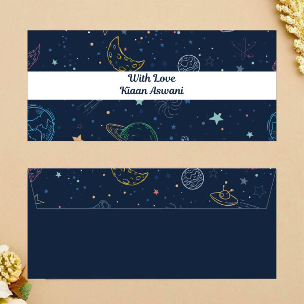 Money Envelope (Kids)- Space