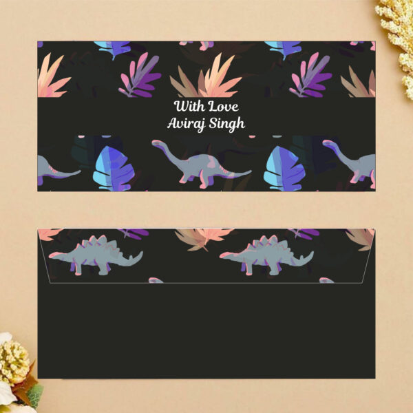 Money Envelope (Kids)- Dino-mite